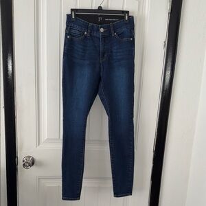 New York & Company Dark Blue Skinny Jeans